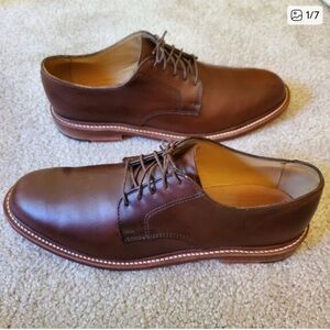 Oak Street Bootmakers Brown Plain Toe Blucher 10.5